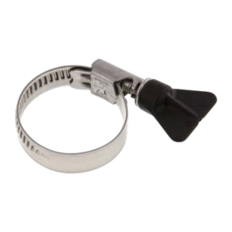 110 - 130 mm NORMA Schlauch Gewinde Rohr Schelle W4 Edelstahl 1.4301 Flügelgriff - Band 12 mm