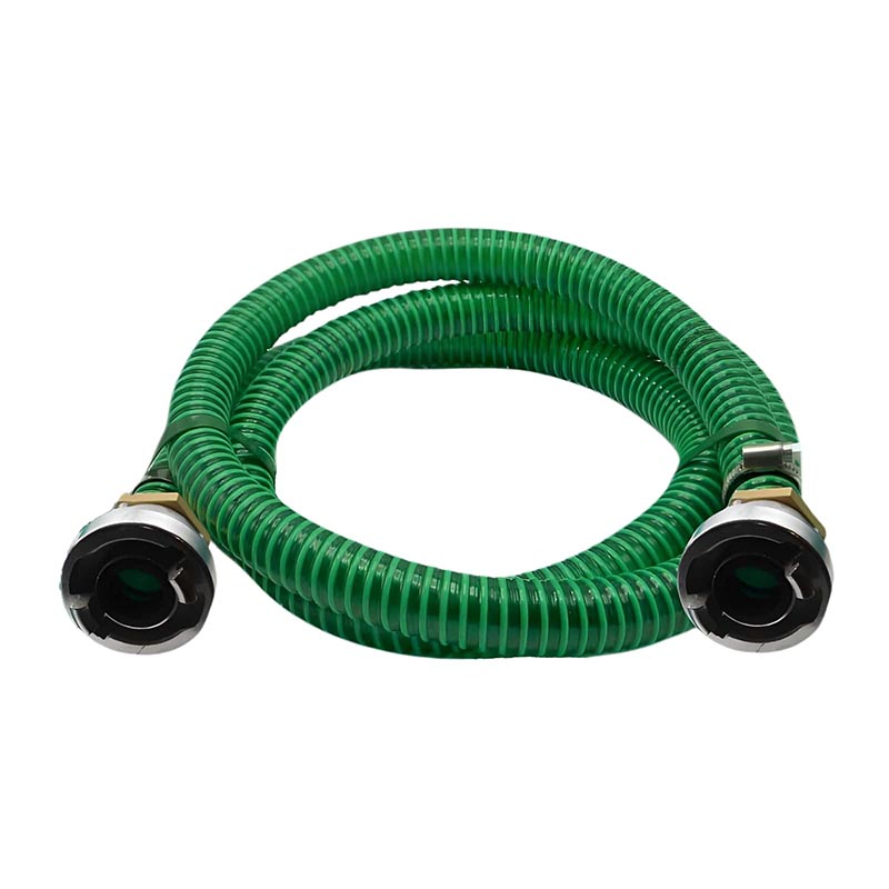 STORZ D DN25 KA31 - 19 mm 3/4" PVC Saug Ansaug Pumpen Spiral Schlauch PN 7 bar grün - 25 m Rolle