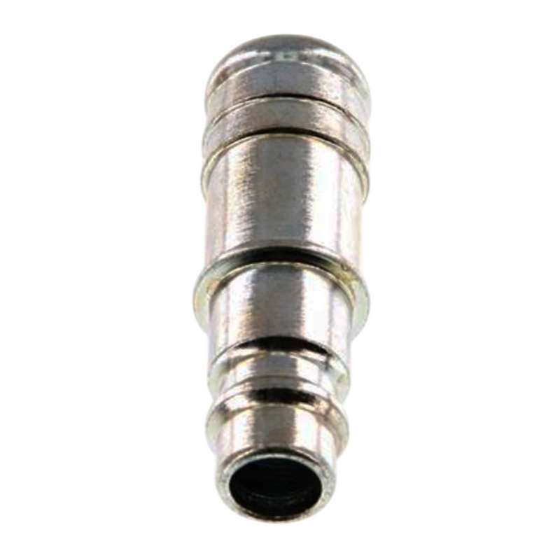 8 mm Druckluft Stecker Nippel Einsteck Schlauch Tülle Stahl verzinkt NW 7,2 LW - PN 35 bar