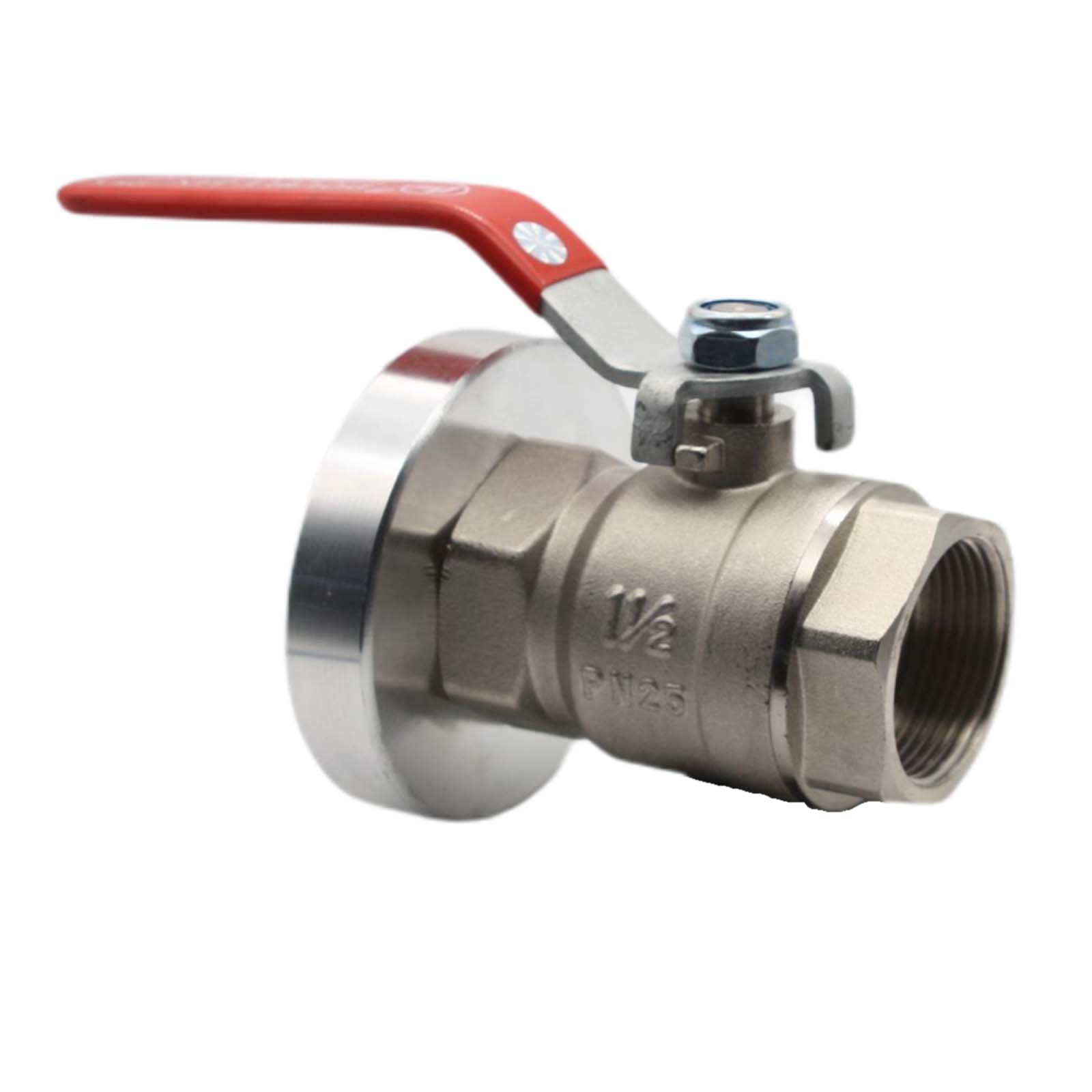 STORZ C DN 52 KA 66 Übergangsstück Adapter -> Kugelhahn IG 1 1/2" Zoll Messing Pumpen Anschluss