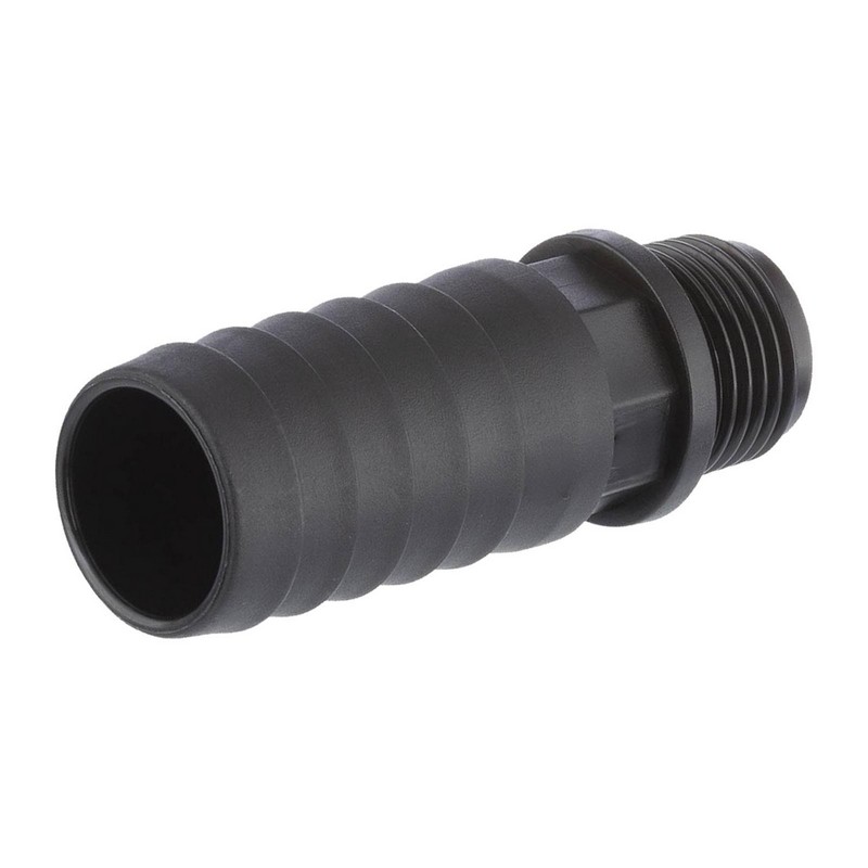 25 mm x 1/2 " PP Gewinde Fitting Schlauch Tülle Stutzen Außengewinde AG - PN 6 bar