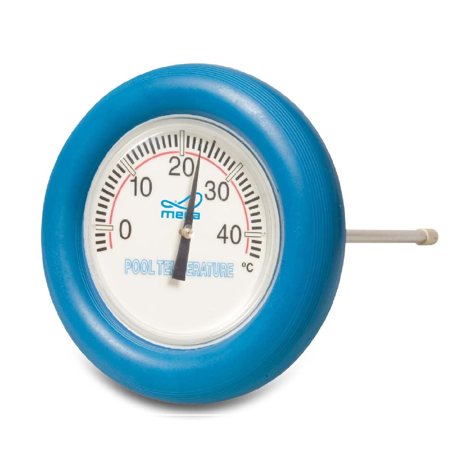 Pool Schwimm Thermometer blauer Ring Ø 18 cm